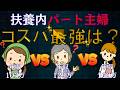 【超徹底比較】扶養内パートの手取りは？税金や手当は？１３０万の壁改正で？雇用保険や主婦年金は？あなたの最強年収は？