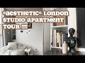 My 18,5 sqm London studio apartment tour !! //