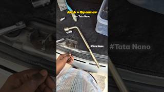 Jack Spanner Set 🔧  for Tata Nano #tatanano #tata #nano #automobile #carlovers