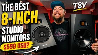 The BEST 8-Inch Studio Monitors Under $600? | ADAM T8V