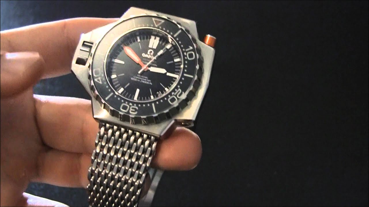 Omega Seamaster Ploprof 1200M Watch 