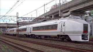 2018年８月１６日（木）今日の特急「草津１号」3001M 651系1000番台（OM205編成ググっとぐんま観光キャンペーンラッピング） 長野原草津口行