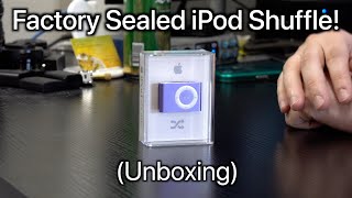 Unboxing (and troubleshooting) a Sealed iPod Shuffle in 2024
