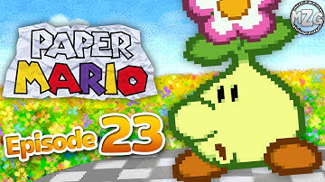 Paper Mario Gameplay Walkthrough Part 23 - Chapter 6: Dark Days in Flower Fields!
