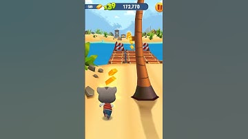 Water Fail Frosty Tom Talking Tom Gold Run  Android iOS Gameplay #talkingtom #shortfeed #shorts