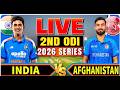 India vs Afghanistan, 2nd ODI, Afghanistan tour of India 2026 - Score Analysis