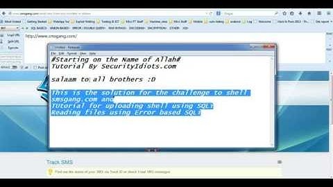 Upload shell Using SQL and Read files Using Error based SQLi