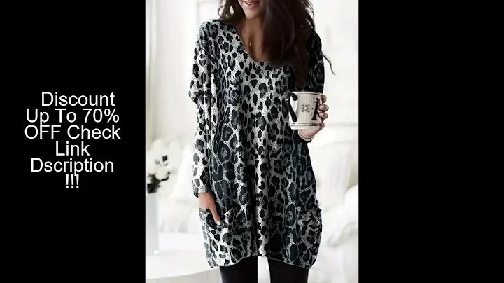 Women's Casual Plus Size 1XL-5XL Christmas Printed Pocket Long Sleeved T-shirt  Ladies Autumn New Ho