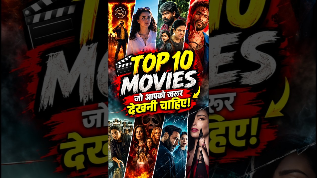 Top 10 Trending OTT Movies 2026 🔥 | South, Bollywood & Hollywood #shortsfeed #viral #moviesuggestion