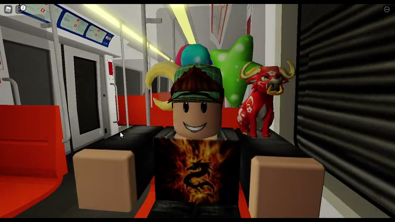Roblox Helsinki Metro Simulator 2 ride from Sornainen to Kaisaniemi