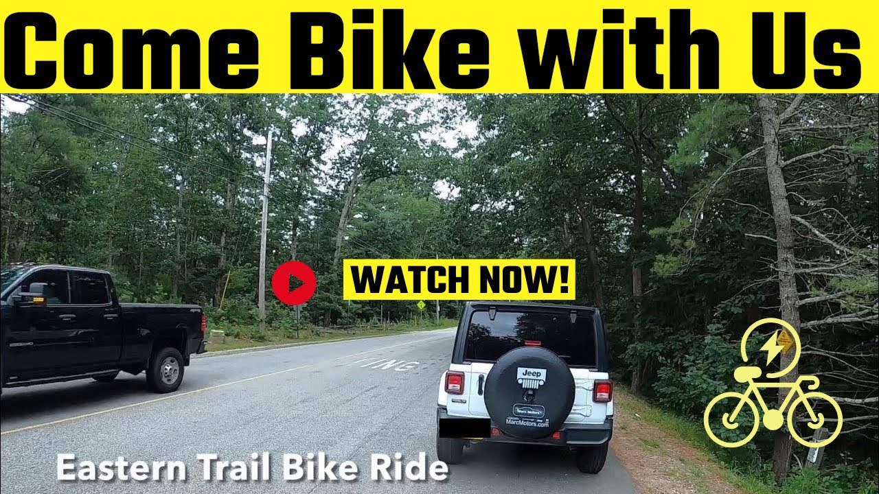 Eastern Trail Bike Ride Kennebunkport, Maine YouTube