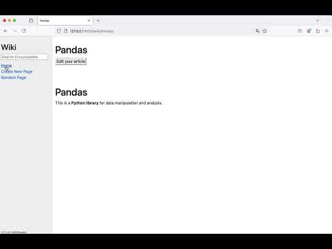 Project1 Wiki