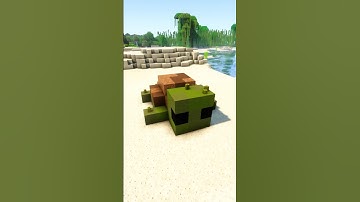 Minecraft Cute Turtle 🐢 #minecraft #shorts