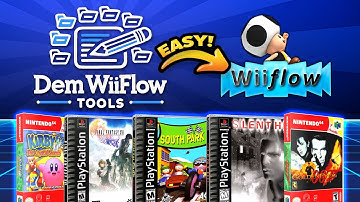 How To Add Games AND Cover Art To Retro Consoles in Wiiflow | DEM Wiiflow Tools