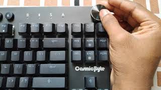 Cosmic Byte cb gk 14 Sirius keyboard review