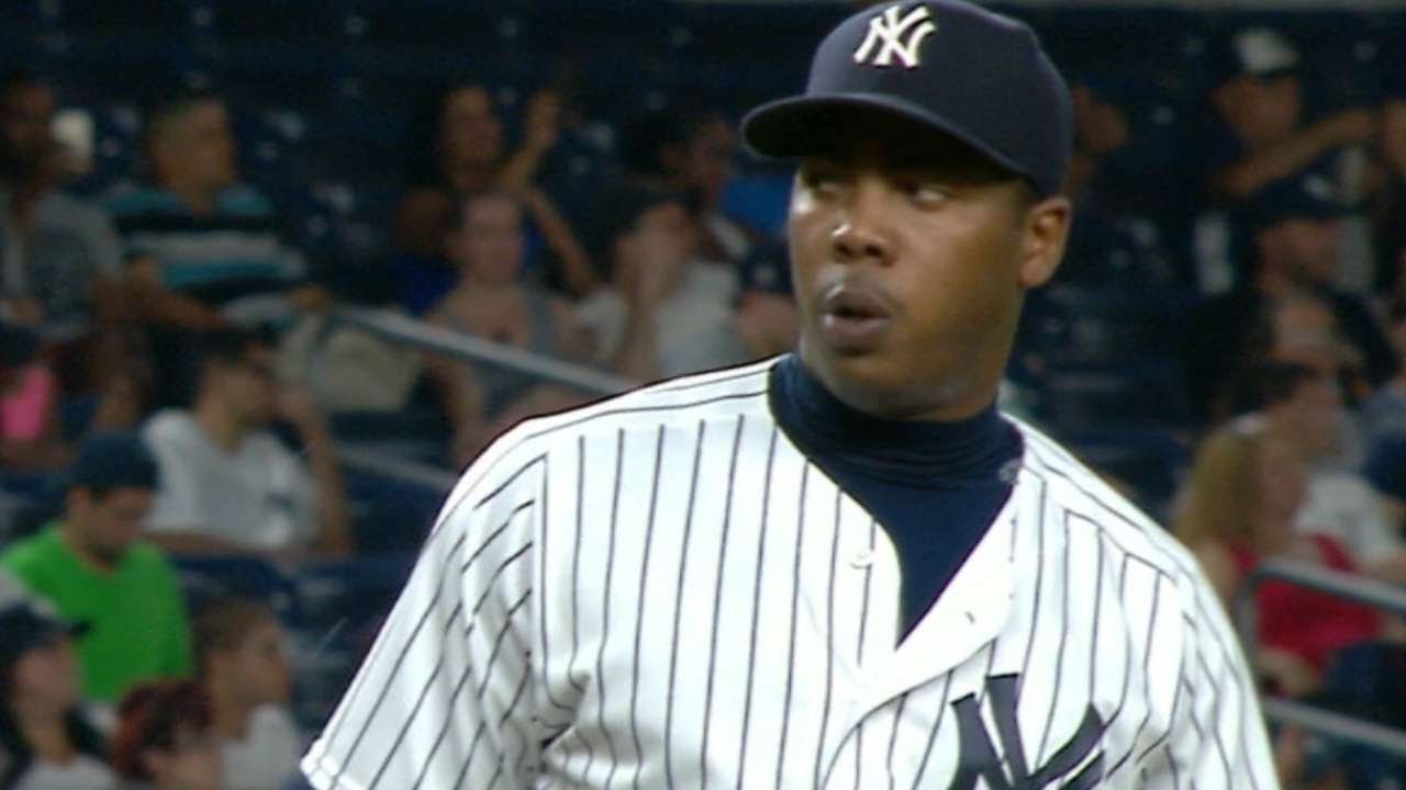 Severino again hit hard, KC tops Yanks 10-5 to open twinbill