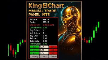 The Fastest Manual Trade Panel for MT4 & MT5 | King ElChart