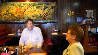 Double Dragon Restaurant serves best Chinese food says happy patron.AVI