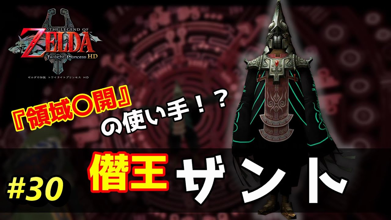 ザント 戦が遊び心あり過ぎる件 ３０ ゼルダの伝説トワイライトプリンセス Youtube