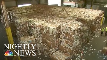 Why Online Shopping Boxes Are To Blame For Cities’ Growing Garbage Dump Costs | NBC Nightly News