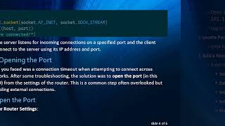 Connecting Two Computers on Different Networks Using Socket in Python