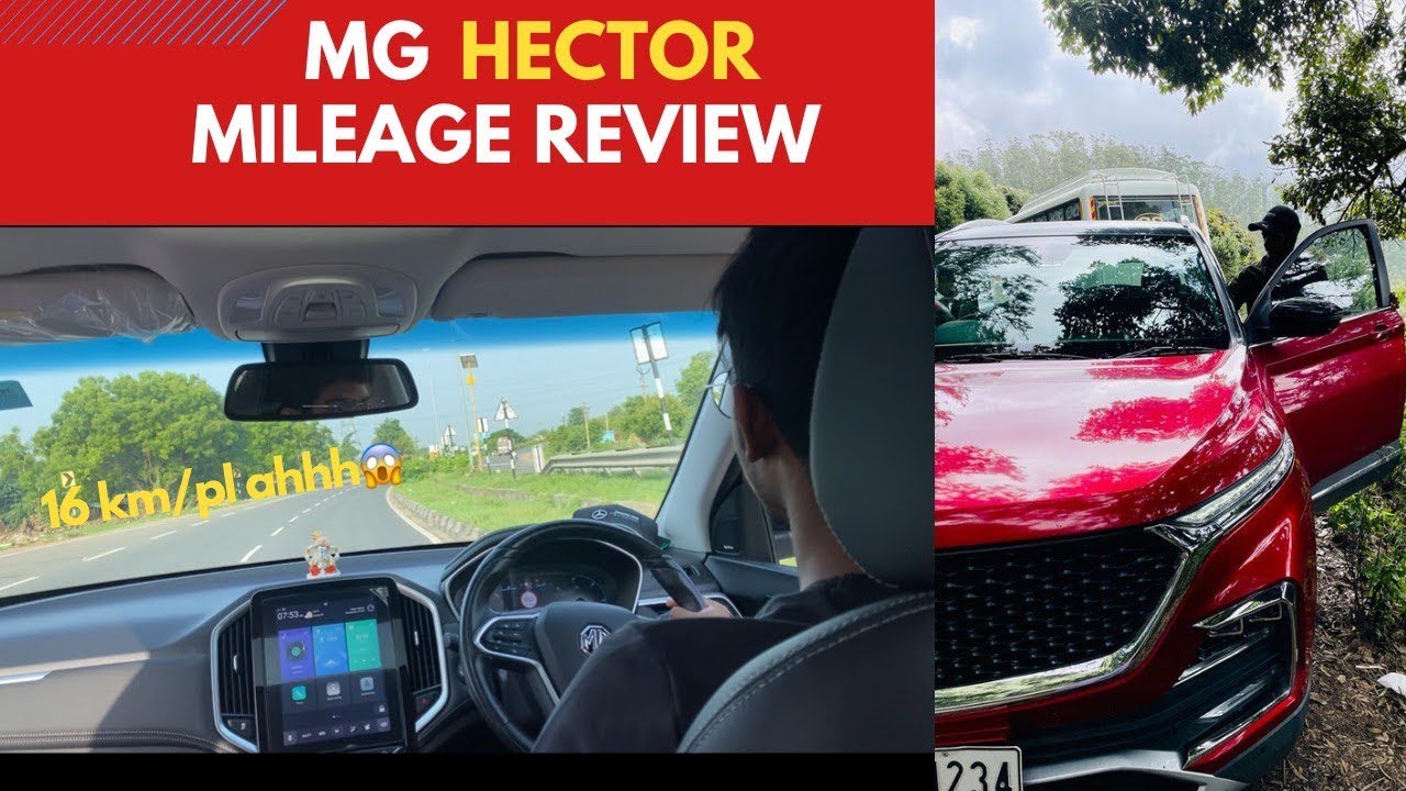 MG HECTOR Mileage Test Shocking Result😱 DCT Automatic YouTube