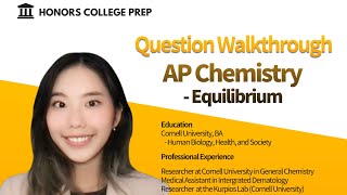 Eunice's AP Chemistry Class - Equilibrium