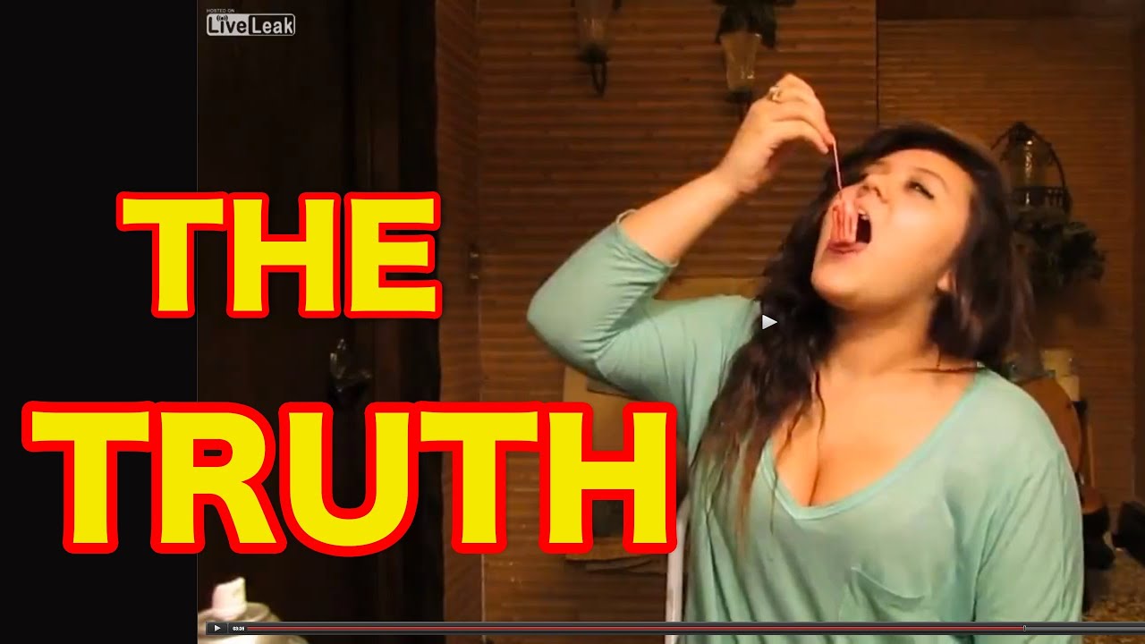 Girl Eats Tampon (Used) THE TRUTH - YouTube.