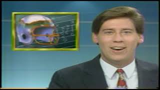 Ron Futrell Sportscast Aug. 1990 - Camera shakes