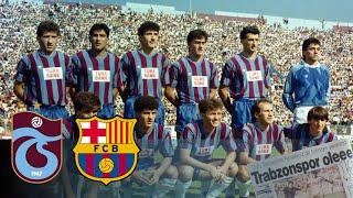 Trabzonspor 1-0 FC Barcelona | 1990-1991 UEFA Cup Winners' Cup (Full Match)