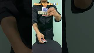 Color Change Card In Money Magic Trick #Shorts