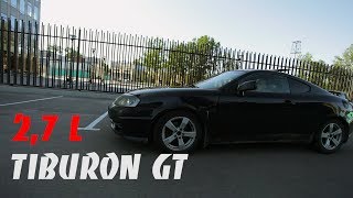 Hyundai Tiburon в максималке \ 2,7л + механика \ фанатам NFS underground посвящается