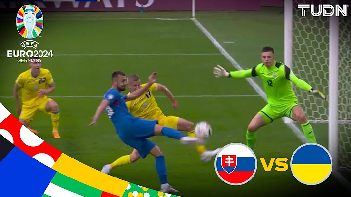 Double miraculous save for Ukraine! | Slovakia 0-0 Ukraine | UEFA EURO 2024 - Group 2 | TUDN