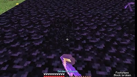 how to break a pickaxe in 0.5 seconds?