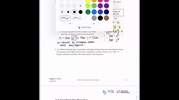 Unit 5, Lesson 3 Video