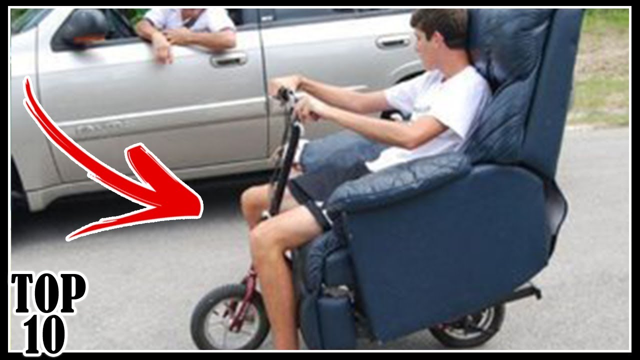 Top 10 Funny Lazy People Hacks - YouTube