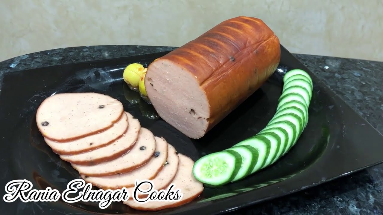 لانشون الفراخ المدخن بطريقة سهلة من مطبخ رانيا النجار