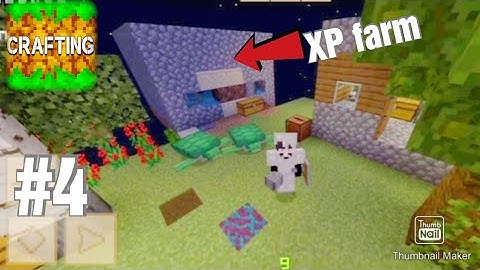 Crafting and building survival gameplay | One block | Part 4