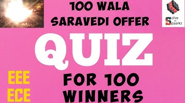 BIG OFFER FOR 100 STUDENTS | LIGHTNING QUIZ 2 | TNEB AE / TRB POLYTECHNIC PREPARATION