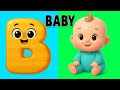 ABC Phonics Song | ABC Learning Videos For 3 Years Old | English Alphabet Learn A to Z #toddlers