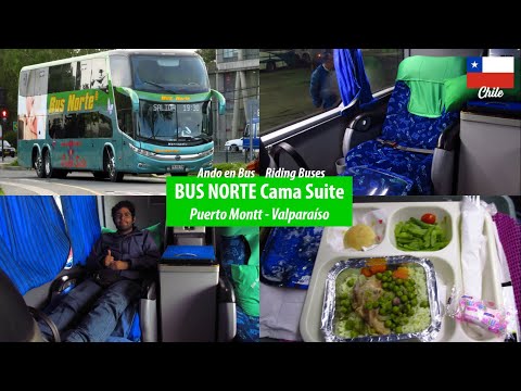 Viaje BUS NORTE Suite, Puerto Montt - Valparaíso en bus MARCOPOLO G7 FKRX18 | Ando en Bus