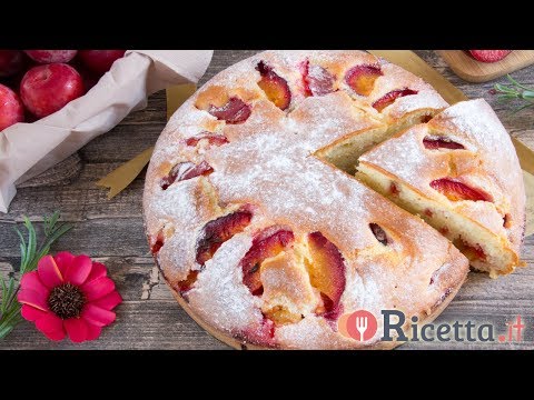 Video: Come Fare La Torta Di Prugne Con Pasta Lievitata