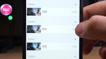 How to remotely install ARRI Looks on ARRI ALEXA Mini and Amira using CineControl for iOS