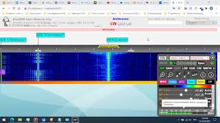 Тест Всемирной радиосети 738 кГц 22.04.2021 - WEBSDR Химки