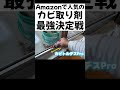 Amazonで人気のカビ取り剤最強決定戦！！