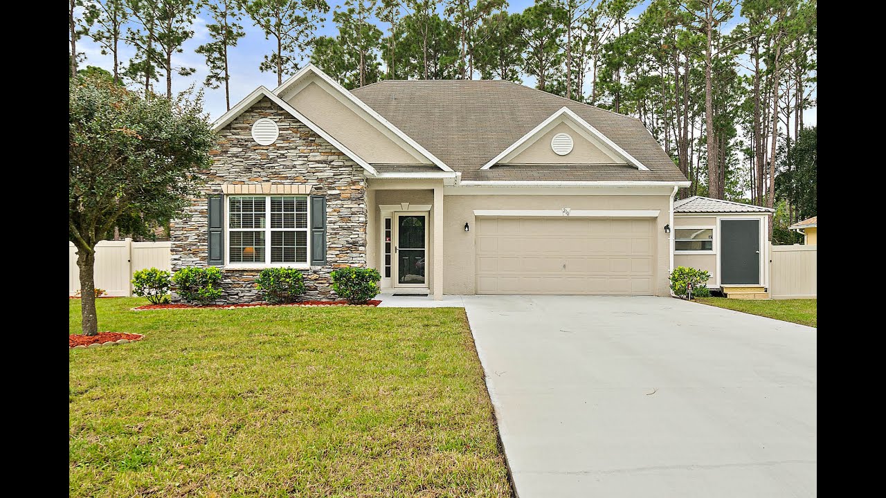 210 Boulder Rock Dr, Palm Coast, FL 32137 - YouTube