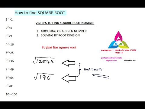 如何找到任意数字的平方根 如何通过简单的方法找到平方根平方根数 翻