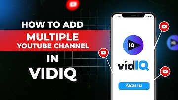 How To Add Multiple Channels In Vidiq ▶️