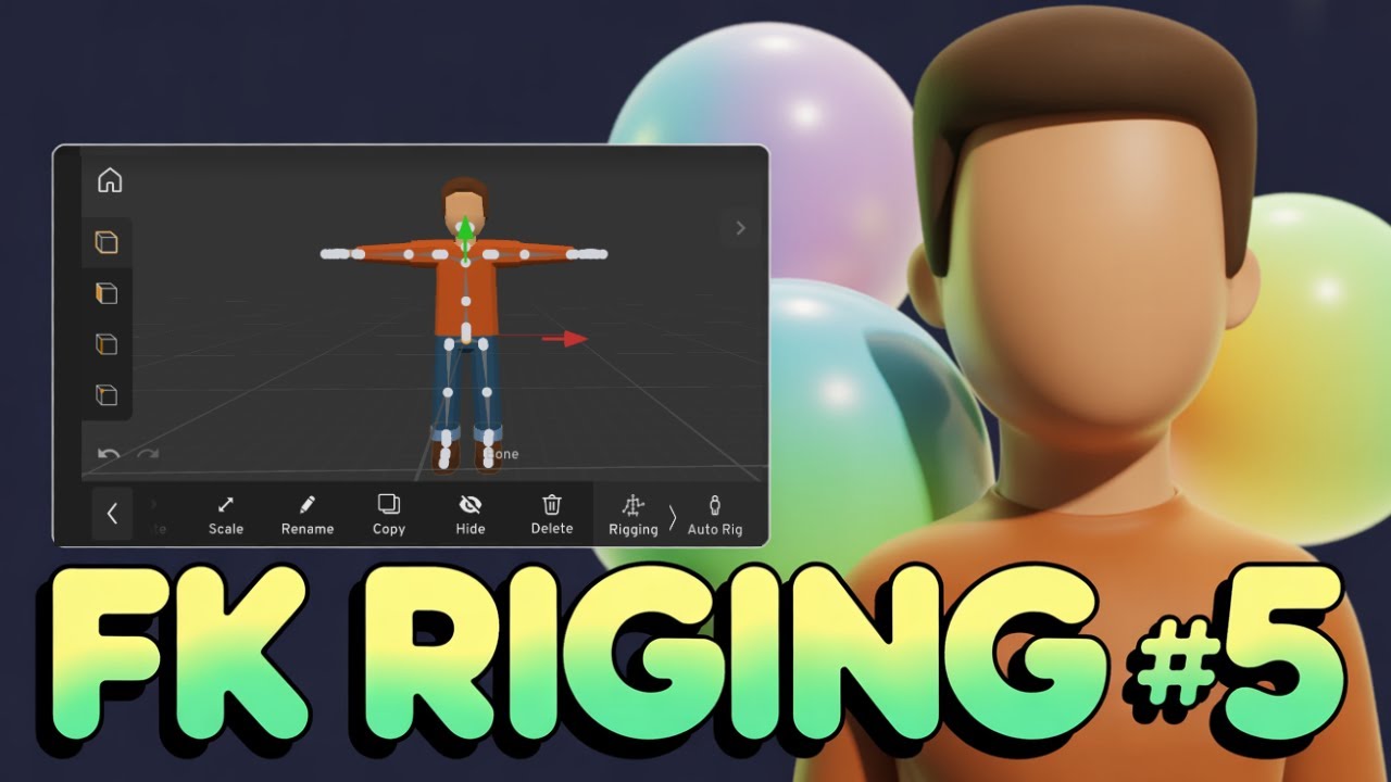 Rigging a Character with FK/IK Rig | Prisma3D Tutorial (Part 5) - YouTube