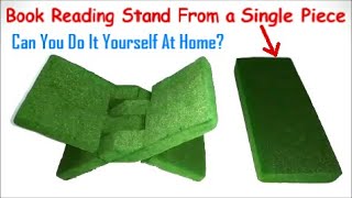 Learn How To Make A Book Reading Stand At Home | DIY | Prasanna Patil